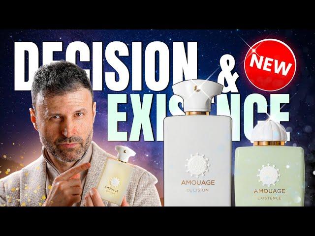 NEW Amouage Decision & Existence Fragrance Releases | First Impressions!