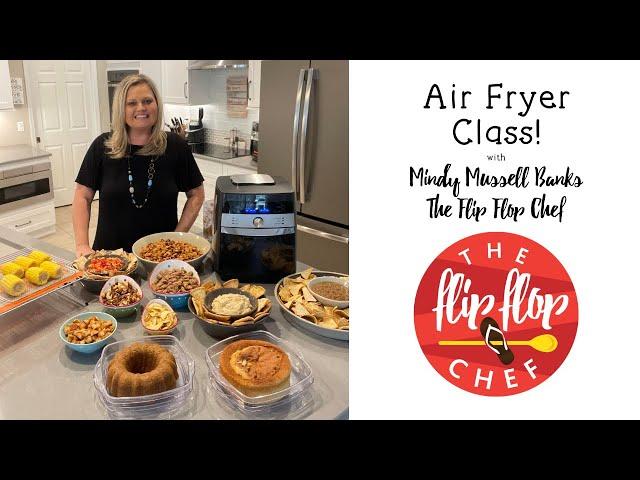 Pampered Chef Air Fryer Class with The Flip Flop Chef