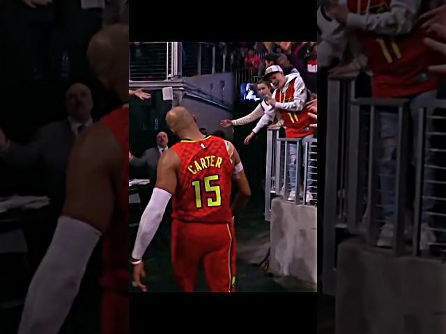 vince Carter is emotional after surpasses 25,000 Career Points With DUNK vs. Raptors #vincecarter