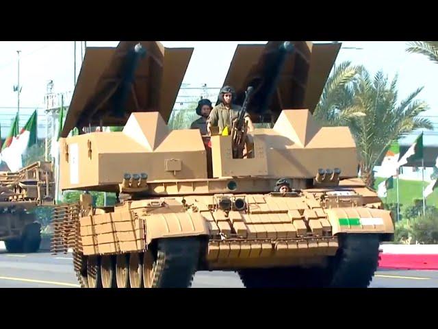 Algerian military equipment, military parade on November 1