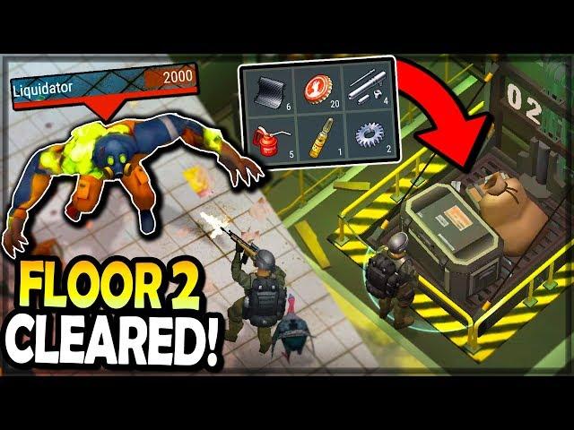 Bunker Bravo LIQUIDATOR BOSS (Floor 2 CRATE LOOT) - Last Day on Earth Survival Season 3