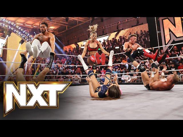 The D’Angelo Family take out NQCC in a Mixed Tag Team Match: NXT highlights, Aug. 27, 2024