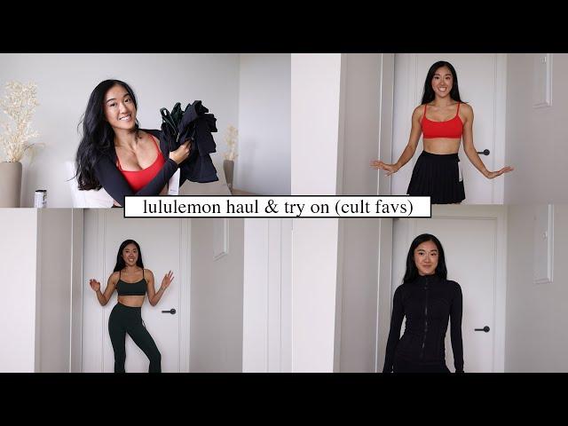 lululemon haul & try on: cult favourites