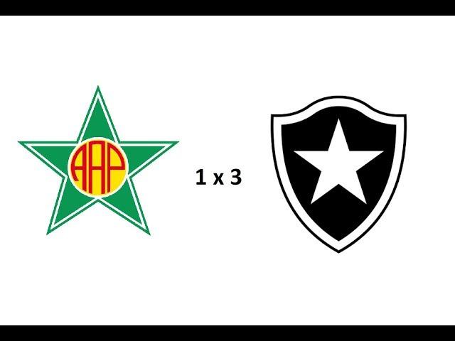 Taça Rio Sub-17 - 3a Rodada - Portuguesa 1 x 3 Botafogo Gols