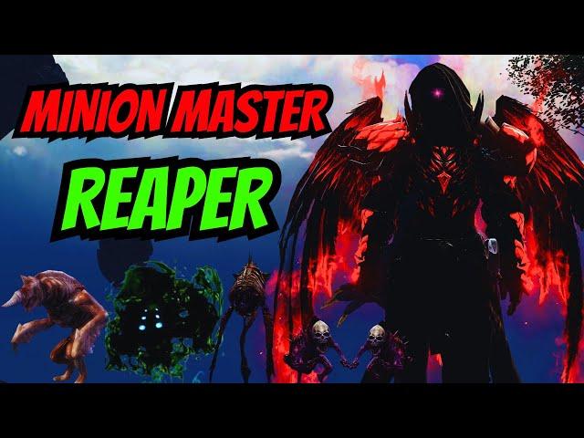 BEST MINION MASTER REAPER BUILD : EASY AND FUN Open World build  For New Players (FULLY EXPLAINED)