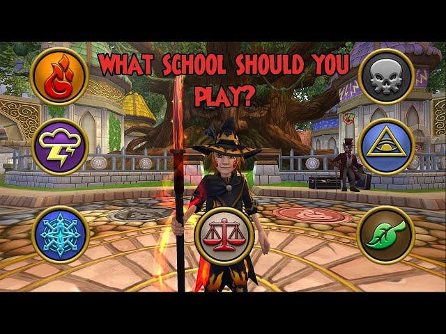 Wizard101: What School Should YOU Play?! (School Ranking)