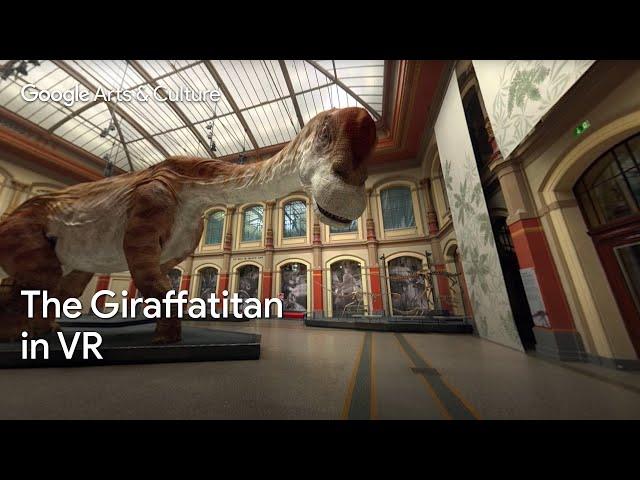 Bringing Giraffatitan DINOSAURS back to LIFE with 360 VR  | Google Arts & Culture