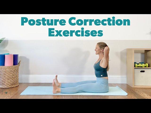 Workout for Better Posture - Posture Correction Exercises at Home