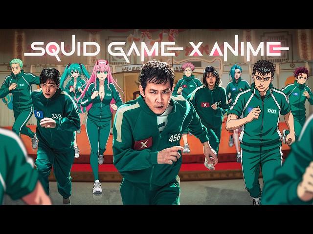 SQUID GAME with ANIME CHARACTERS  | Frozy - Supido