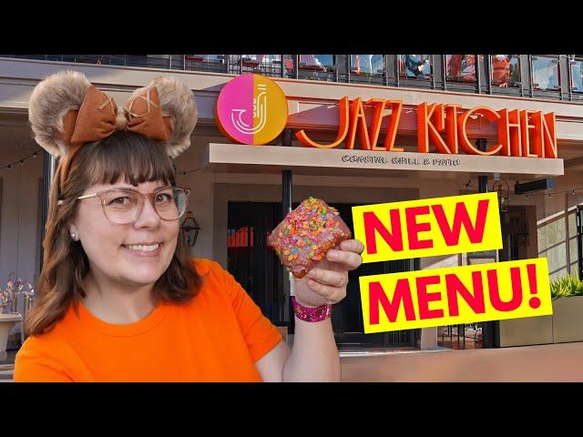 Eating At Disneyland’s New Restaurant - Jazz Kitchen Coastal Grill & Patio!