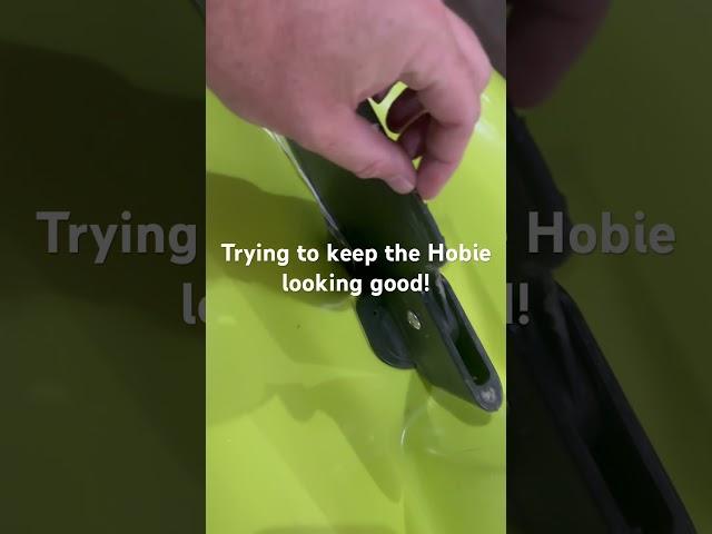 Is this overkill? #fishing #hobiefishing #kayakfishing #keelguard
