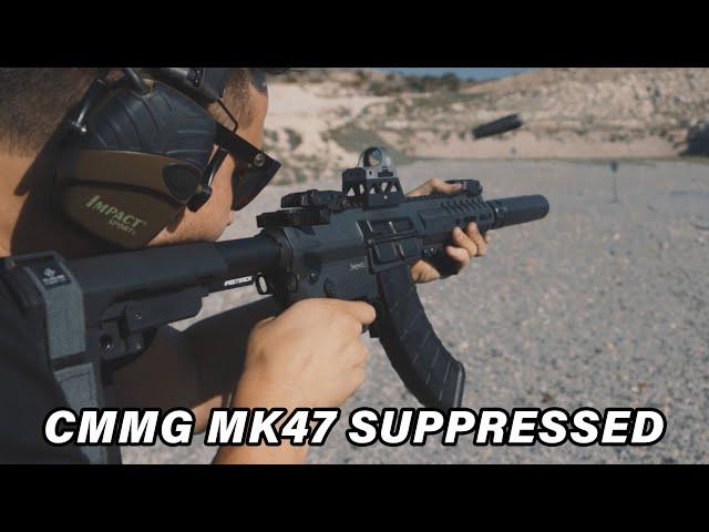 CMMG MK47 SUPRESSED // AR Takes AK Mags