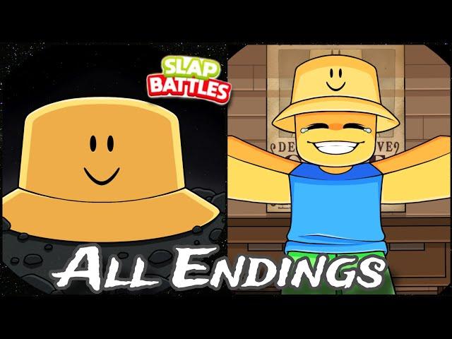 Guide Boss Fight: All Endings | Slap Battles Roblox