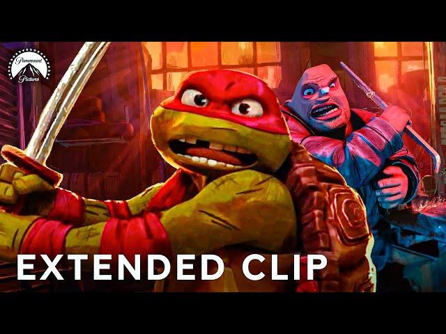 Teenage Mutant Ninja Turtles: Mutant Mayhem | First Fight Clip | Paramount Movies