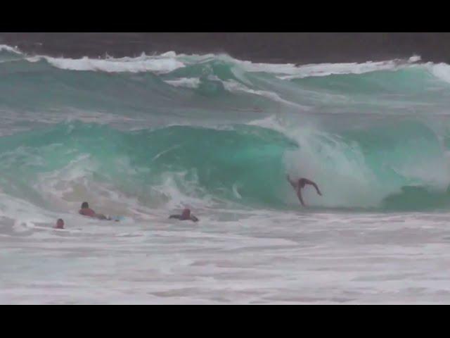 Surfing Hurricane Surf Hawaii