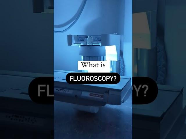 What is Fluoroscopy?