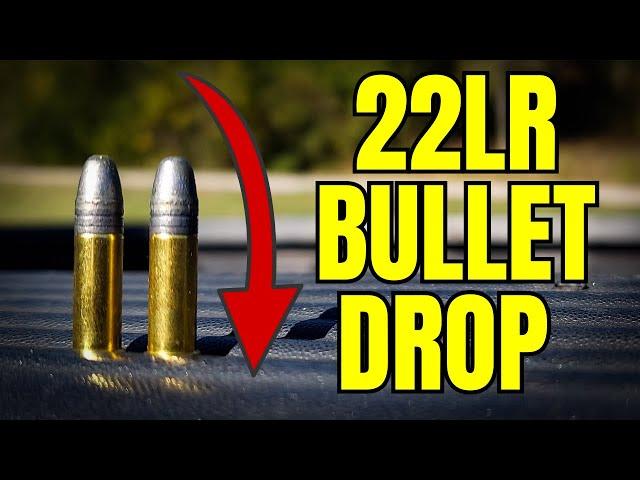 22LR Bullet Drop - Demonstrated and Explained