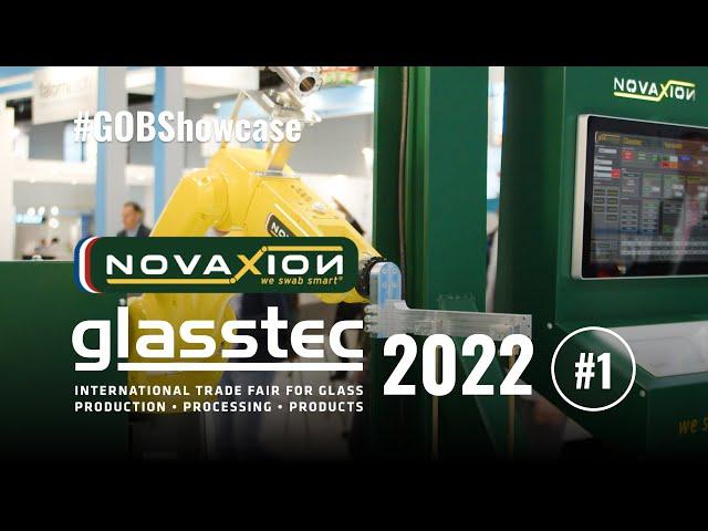 IS Machine Swabbing Robot - NOVAXION | GOB Media at glasstec 2022 - #1