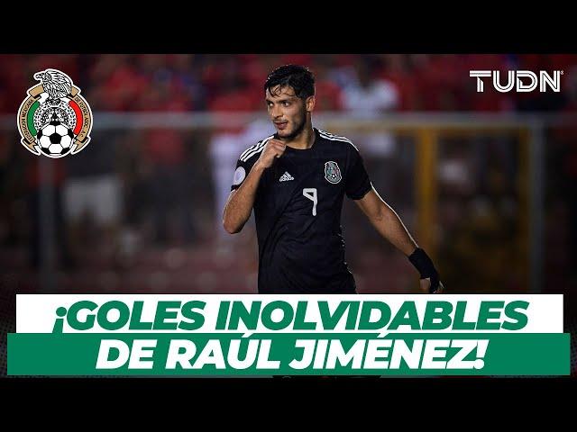 ¡El nuevo líder! Golazos de Raúl Jiménez con la Selección Mexicana | TUDN