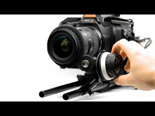 Better Focus ®  How to attach our Follow Focus Gear