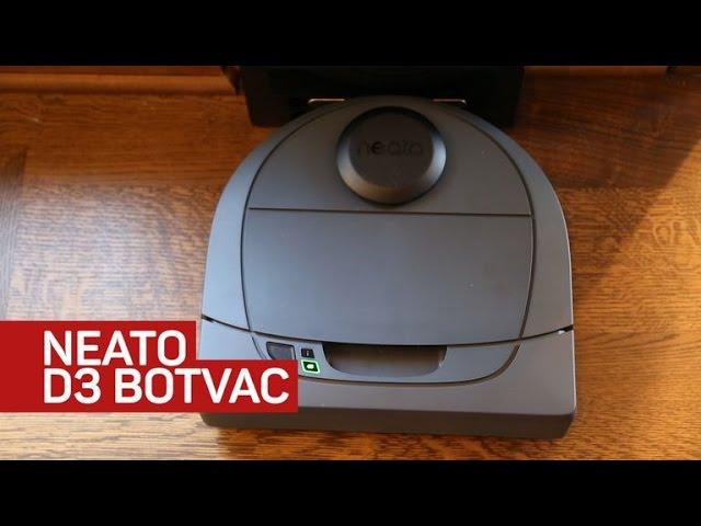 Neato's D3 robot vacuum is very affordable yet app-connected