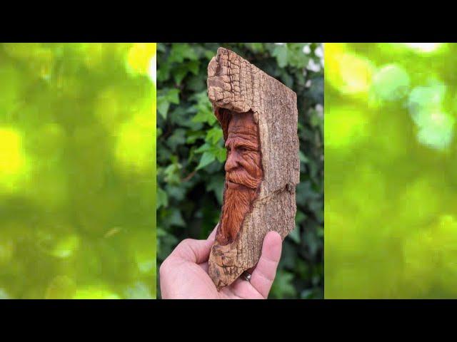 How To Carve a Wood Spirit