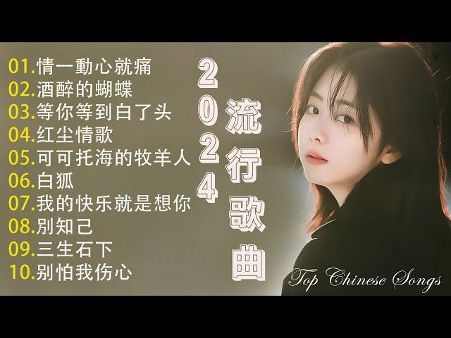 2024華語流行歌曲50首大陸流行歌曲 2024流行歌曲  Top Chinese Songs 2024 红尘情歌 \  情一動心就痛 \ 我的快乐就是想你 \ 酒醉的蝴蝶 / 等你等到白了头