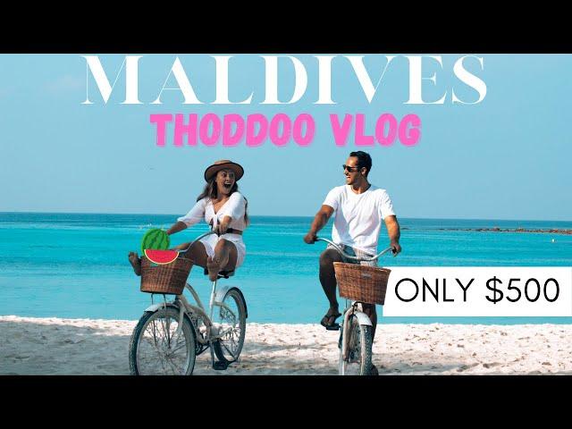 Thoddoo Island Maldives  Thoddoo island beach | Maldives vlog