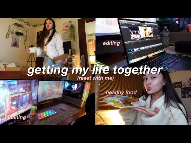 GETTING MY LIFE TOGETHER: healthy habits, cleaning, cooking, and more!