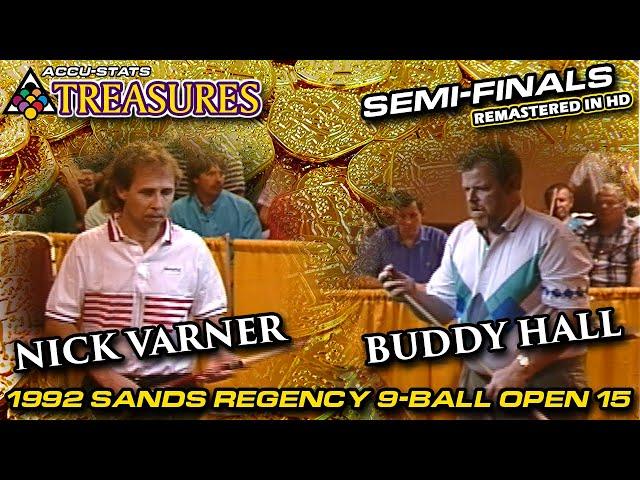 9-BALL: Nick VARNER vs Buddy HALL - 1992 SANDS REGENCY 9-BALL OPEN #15