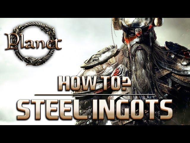 Elder Scrolls Online (ESO) - How to Make Steel Ingots (Guide/Tutorial)
