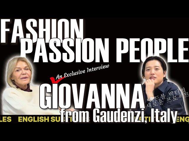 [ENG] 50년 경력의 럭셔리 부티크 사장님 GIOVANNA 를 만나다! from Gaudenzi boutique #italy #luxury #boutique