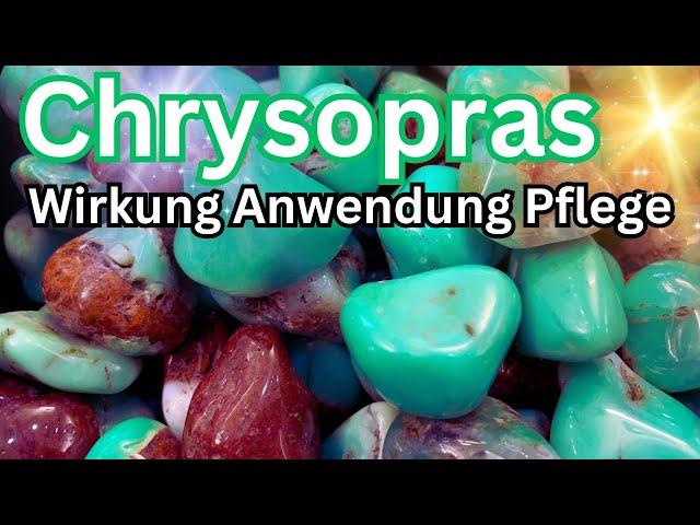 Chrysopras Wirkung & Anwendung als Heilstein  Kristall