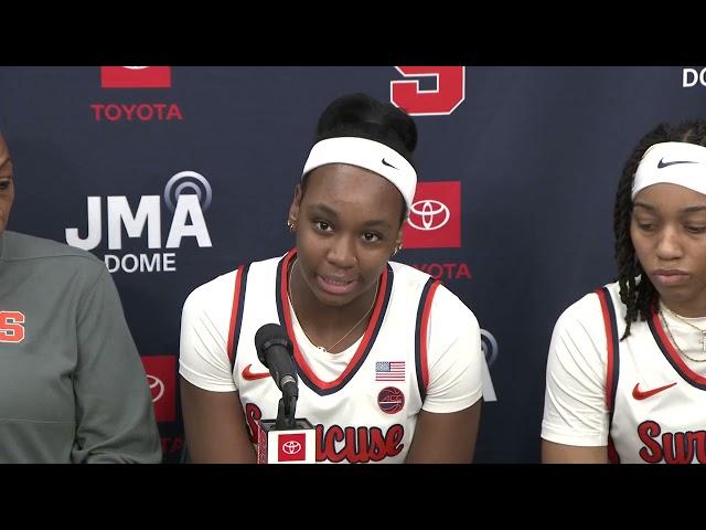 Postgame Press Conference | Syracuse vs. Boston College