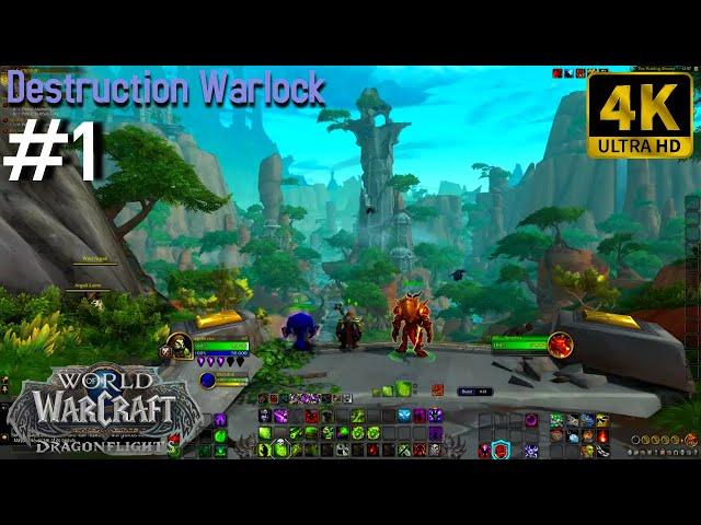  [4K] World of Warcraft Dragonflight | Gameplay Walkthrough - Part 1 [ PC 4K 60FPS ]