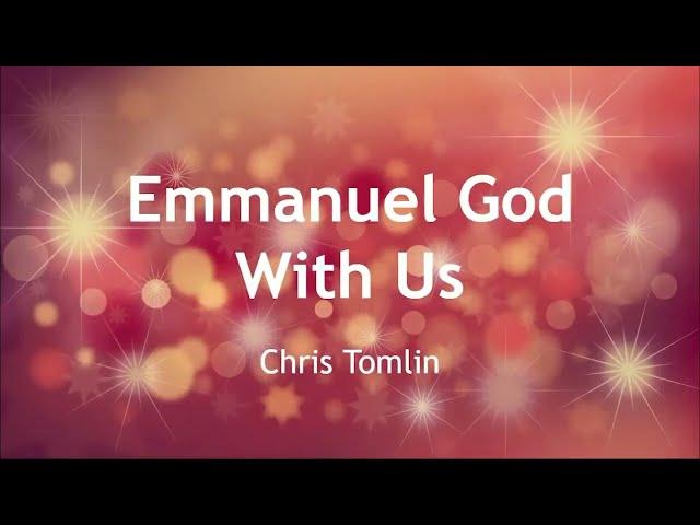 Emmanuel God With Us
