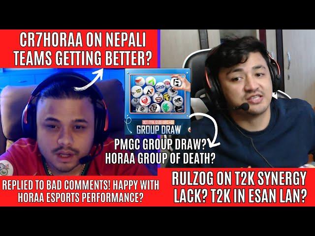 @cr7horaaYT ON @HoraaEsportsOfficial & @DRSGAMING IN PMGC? NEPALI TEAM BETTER @RulzOG ON T2K LACKING