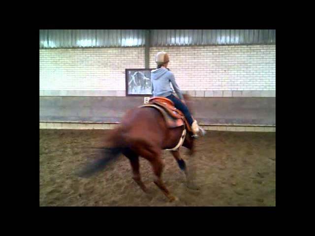 Thyra en Texas Spinnen @ Double R Ranch Reining