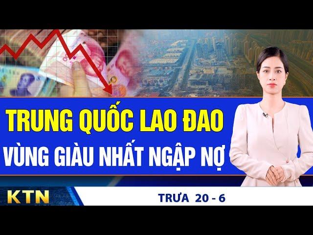 TRƯA 20/6: Máy bay ‘Ngày tận thế’ hạ cánh gần Washington DC; Hà Nội dỡ tòa nhà Hàm cá mập trong đêm
