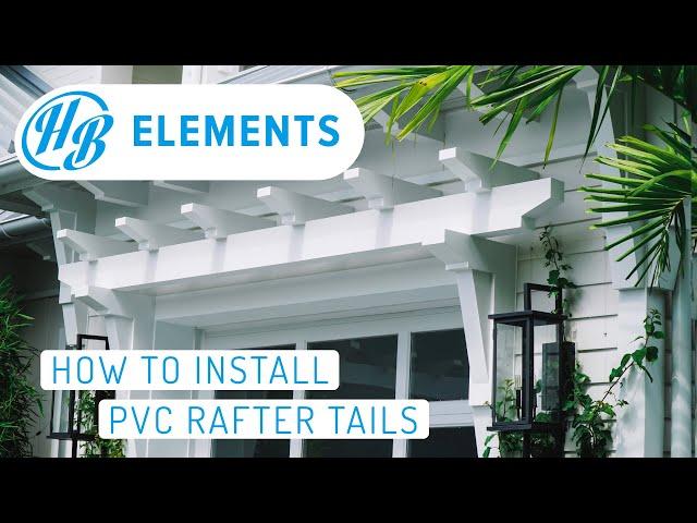 PVC Rafter Tails - How To Install Rafter Tails From Start To Finish