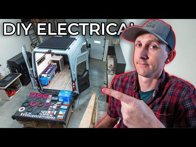 DIY Sprinter Camper Van Electrical Install - Full Tutorial