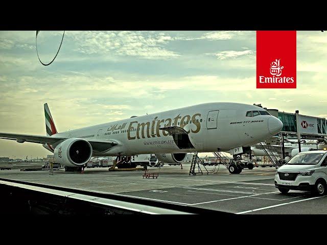 FLYING EMIRATES FROM DUBAI TO TEHRAN