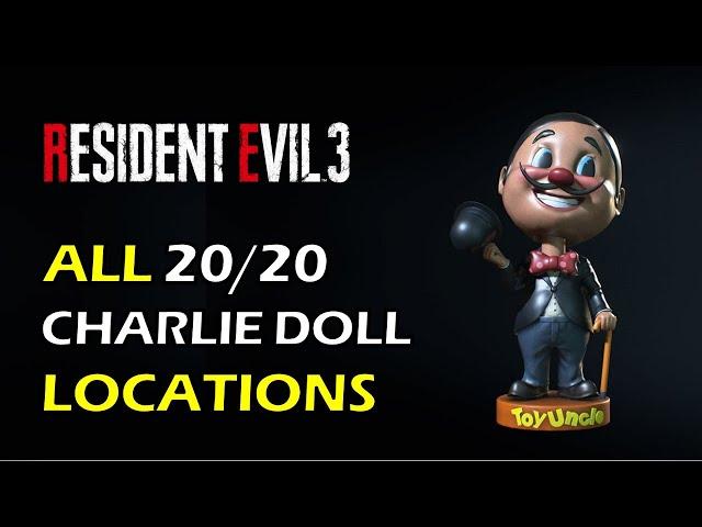 All Charlie Doll Locations | Mr Charlie Bobblehead Locations | Resident Evil 3 Remake