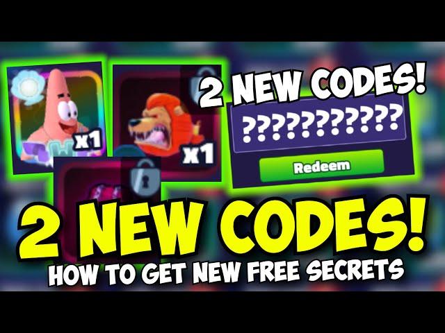 [2 NEW CODES] How To get 2 FREE SECRETS & FREE SW LIMITED GLADIATOR PATRICK! | Spongebob TD