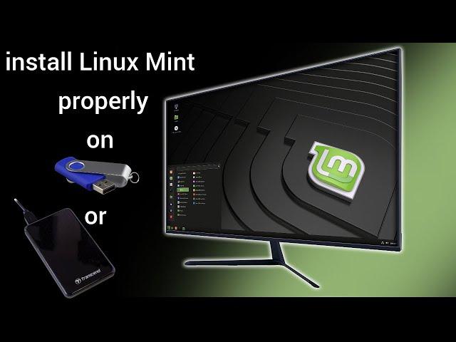 The best way to install Linux Mint 20 on any kind of external hard drive (full tutorial) 2021