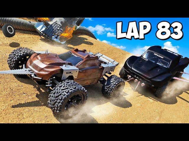 We Built Weapons on RC Cars & Battled in a DEATH RACE!