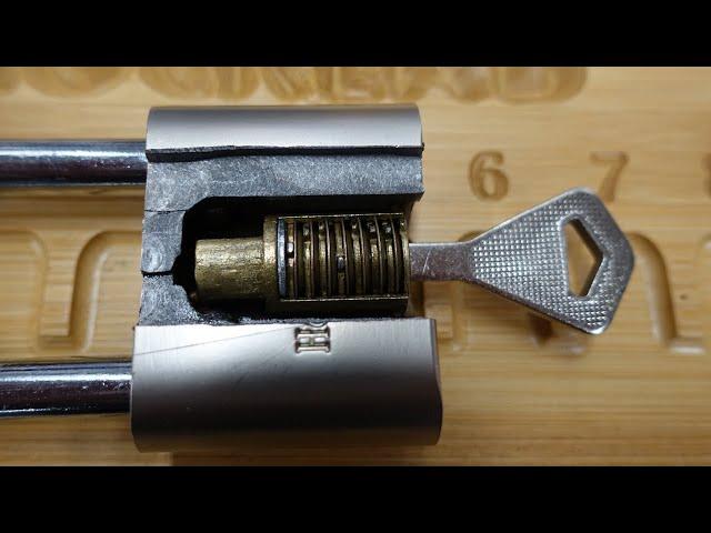 (1683) Disc Detainer Locks in Detail