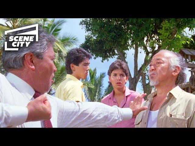 The Karate Kid Part 2: Sato Threatens Mr. Miyagi (RALPH MACCHIO, PAT MORITA SCENE 4K ULTRA HD)