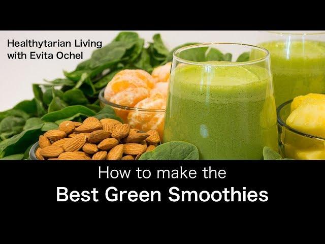 How to Make a Green Smoothie — 5 Step Template (whole food vegan, oil-free)