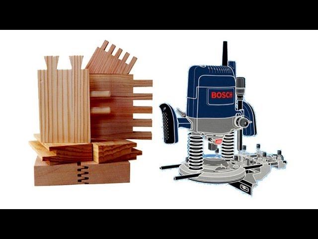 Woodworking - router jointcutting